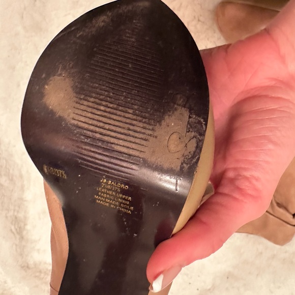 Jessica Simpson Leather Boots size 7 1/2 - Picture 8 of 9